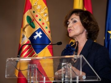 La vicepresidenta del Gobierno de España en funciones, Carmen Calvo La vicepresidenta del Gobierno de España en funciones, Carmen Calvo