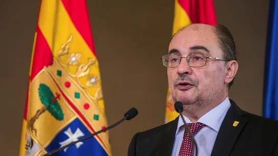 El presidente de Aragón, Javier Lambán El presidente de Aragón, Javier Lambán