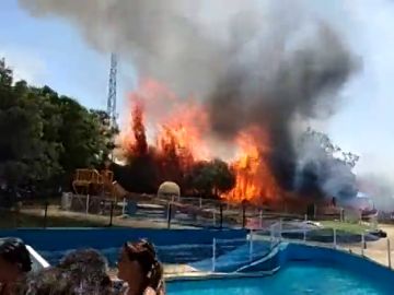 Desalojadas 500 personas del parque acuático de Ciudad Real por un incendio Desalojadas 500 personas del parque acuático de Ciudad Real por un incendio
