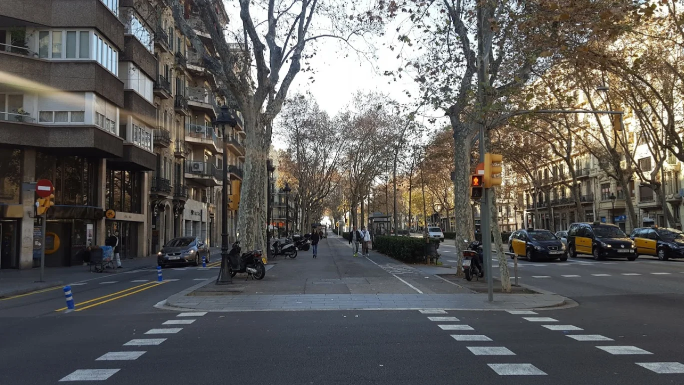 Gran Vía de Barcelona.