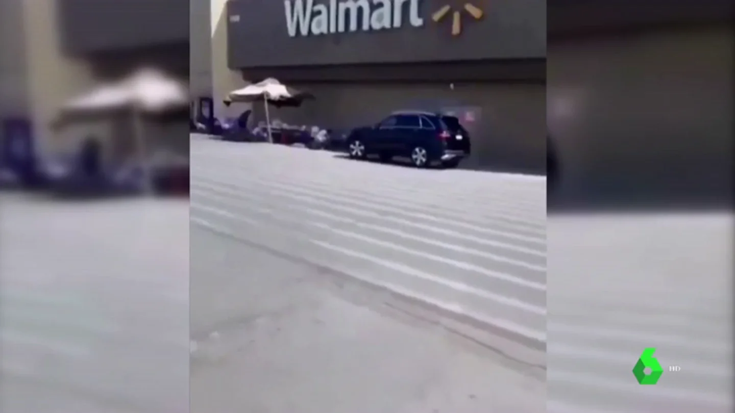 Imagen del tiroteo en un centro comercial de El Paso Imagen del tiroteo en un centro comercial de El Paso