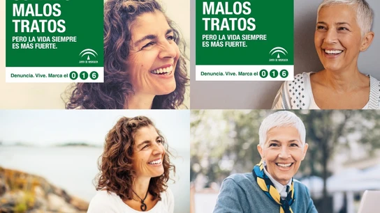 Las mujeres de la campaña contra el "maltrato" de la Junta Las mujeres de la campaña contra el "maltrato" de la Junta