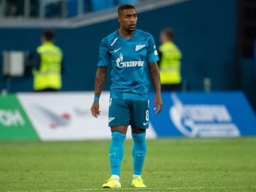 Malcom, en su debut con el Zenit de San Petersburgo Malcom, en su debut con el Zenit de San Petersburgo