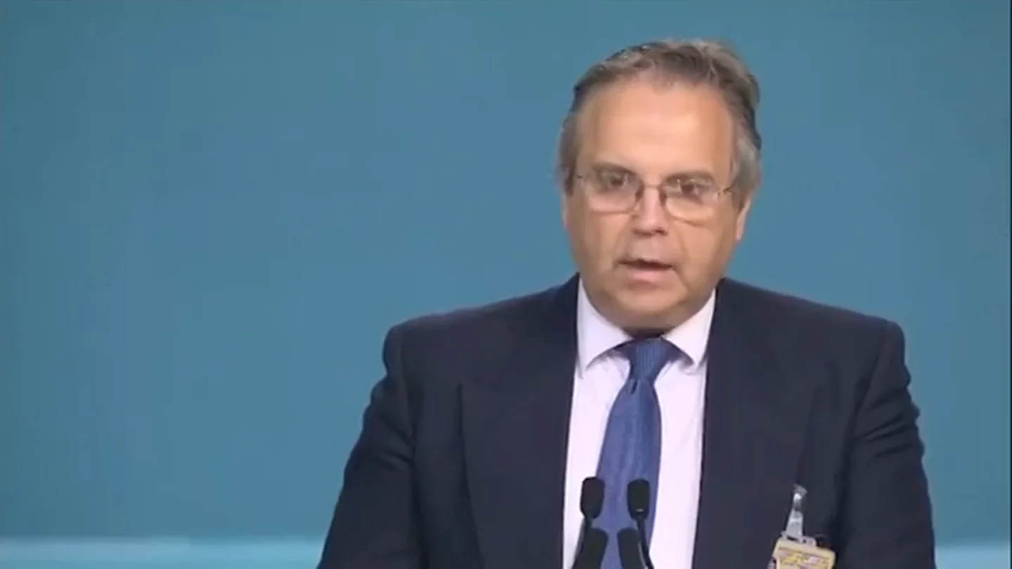 Antonio Miguel Carmona y su comentado discurso en urdu en Londres Antonio Miguel Carmona y su comentado discurso en urdu en Londres