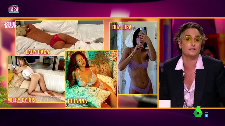 Josie sobre los desnudos veraniegos de las famosas: "Me quedaría con Dua Lipa" JOSIE DESNUDOS FAMOSAS