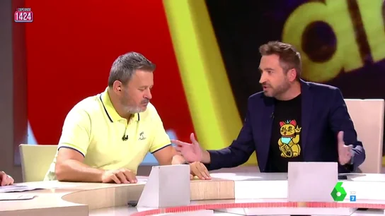 Frank Blanco vuelve a Zapeando antes de irse definitivamente: "Me tenía que despedir de Miki Nadal" Frank Blanco vuelve a Zapeando antes de irse definitivamente: "Me tenía que despedir de Miki Nadal"