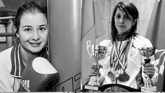 Fatima Zhagupova y Elina Guismeyeva Fatima Zhagupova y Elina Guismeyeva