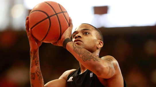 DJ Cooper, durante un partido DJ Cooper, durante un partido