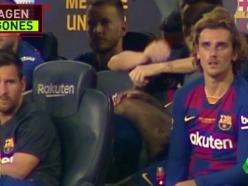 Messi y Griezmann, distantes en el Gamper: ni se cruzaron la mirada Messi y Griezmann, distantes en el Gamper: ni se cruzaron la mirada