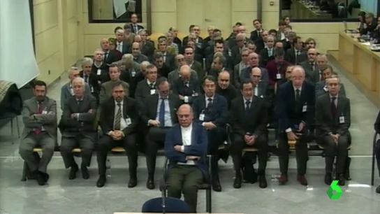 Imagen del juicio celebrado por el caso de las tarjetas 'black'. Imagen del juicio celebrado por el caso de las tarjetas 'black'.