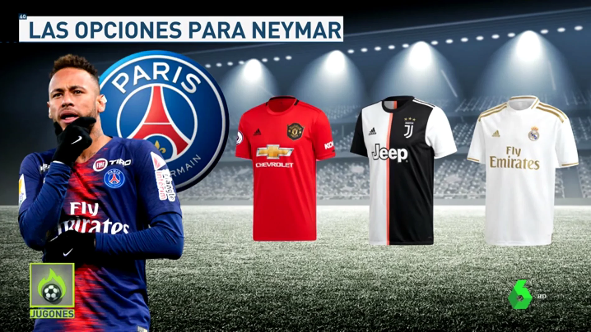 El PSG habría ofrecido a Neymar a Real Madrid, Manchester United y Juventus