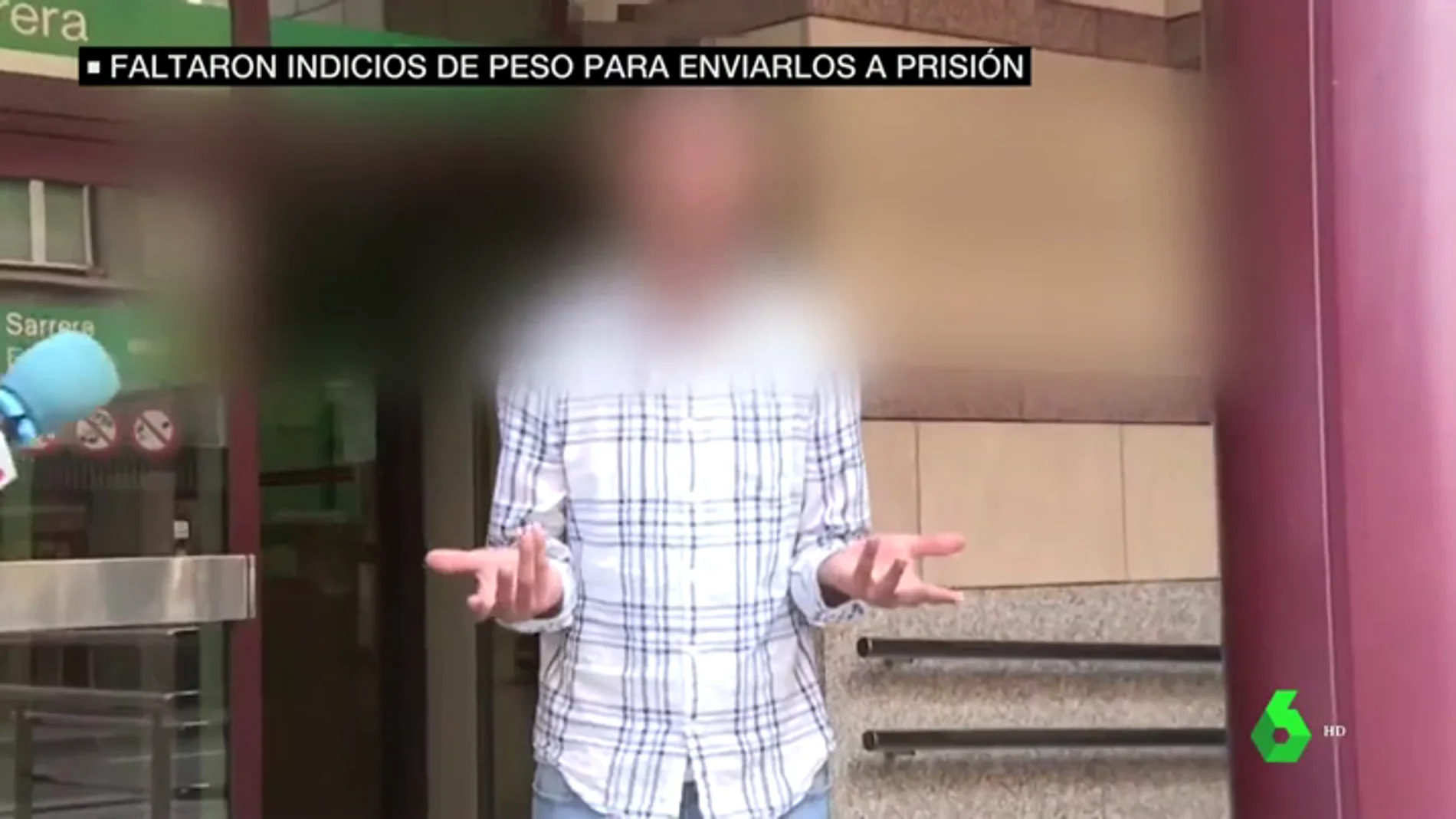 Habla uno de los jóvenes en libertad condicional tras la violación múltiple de Bilbao: "No conozco a la chica"
