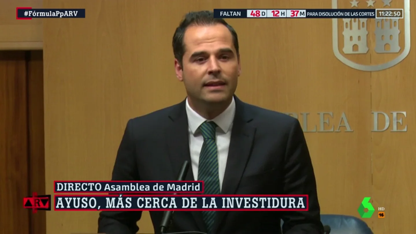 Ignacio Aguado (Cs) advierte al PP que pueden ser "leales pero no cómplices de corrupción" Ignacio Aguado (Cs) advierte al PP que pueden ser "leales pero no cómplices de corrupción"