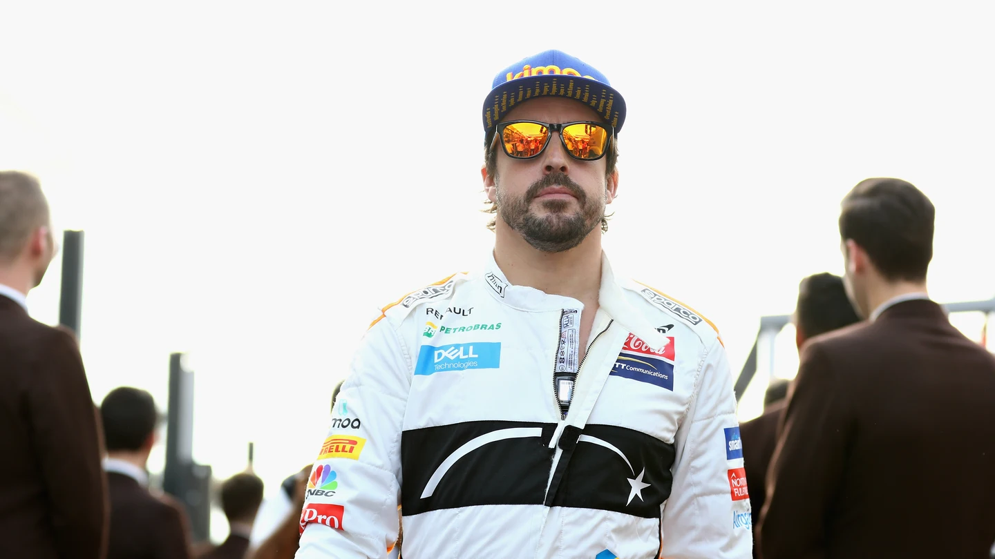 Fernando Alonso, antes de una carrera Fernando Alonso, antes de una carrera