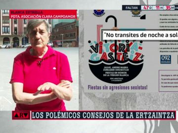 Blanca Estrella, presidenta de la asociación Clara Campoamor: "Me niego como mujer a que carguen sobre mi que alguien me viole" Blanca Estrella, presidenta de la asociación Clara Campoamor: "Me niego como mujer a que carguen sobre mi que alguien me viole"