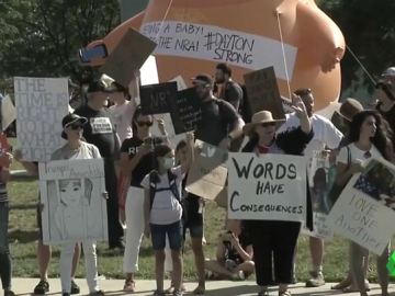 Trump visita entre protestas Dayton y El Paso, escenario de los dos últimos tiroteos masivos Trump visita entre protestas Dayton y El Paso, escenario de los dos últimos tiroteos masivos