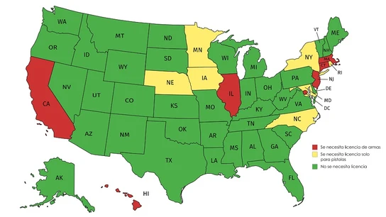 Licencias de armas en Estados Unidos Licencias de armas en Estados Unidos