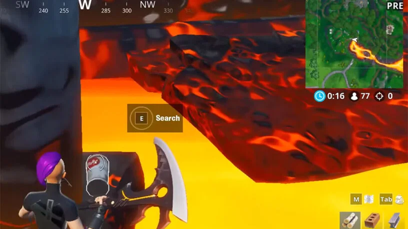 Uno de los botes de pintura que se pueden encontrar en Fortnite