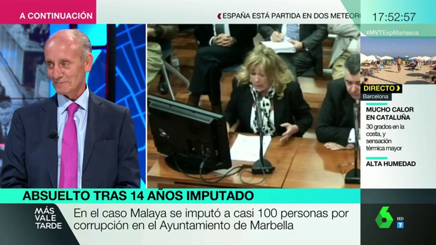 La dura confesión del empresario Alberto Piñana, absuelto tras 15 años imputado por la 'Operación Malaya' La dura confesión del empresario Alberto Piñana, absuelto tras 15 años imputado por la 'Operación Malaya'