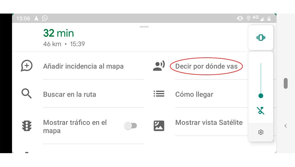 Este botón comparte la ubicación