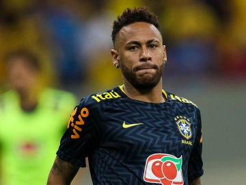 Neymar, con la selección brasileña Neymar, con la selección brasileña