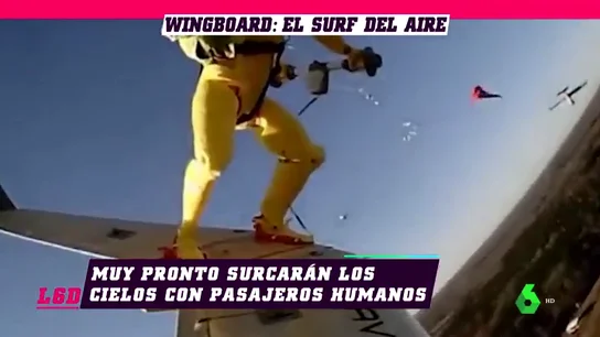 Así es el Wingboard, el deporte extremo que surgió de una serie infantil Así es el Wingboard, el deporte extremo que surgió de una serie infantil