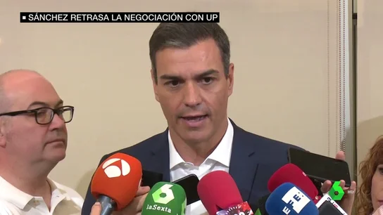 Pedro Sánchez retomará a final de agosto el contacto con Unidas Podemos y el resto de partidos Pedro Sánchez retomará a final de agosto el contacto con Unidas Podemos y el resto de partidos