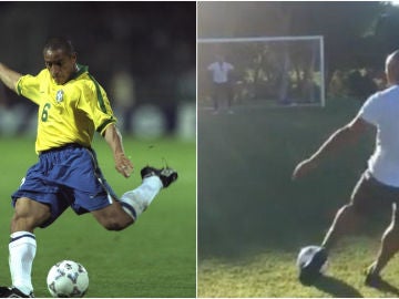 Roberto Carlos reedita su mítica falta Roberto Carlos reedita su mítica falta