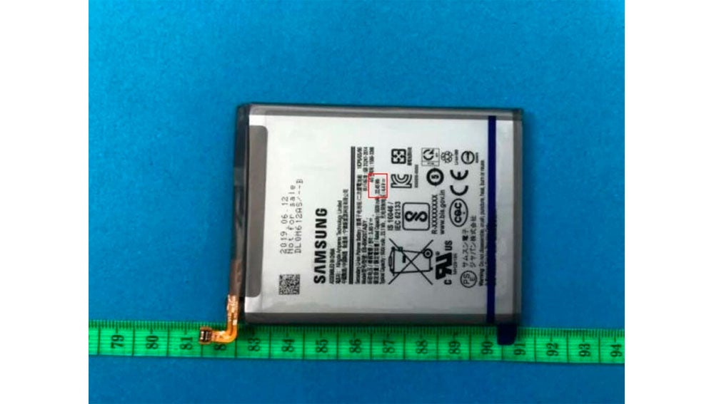 La batería filtrada de 6000mAh