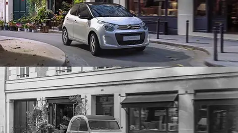 Citroën C1 y 2CV Citroën C1 y 2CV