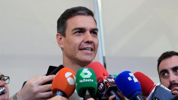 El secretario general y presidente del Gobierno en funciones, Pedro Sánchez