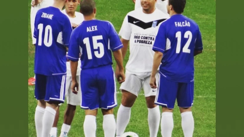 La foto de Neymar junto a Zidane