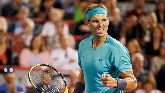 Nadal vence a Fognini en tres sets Nadal vence a Fognini en tres sets