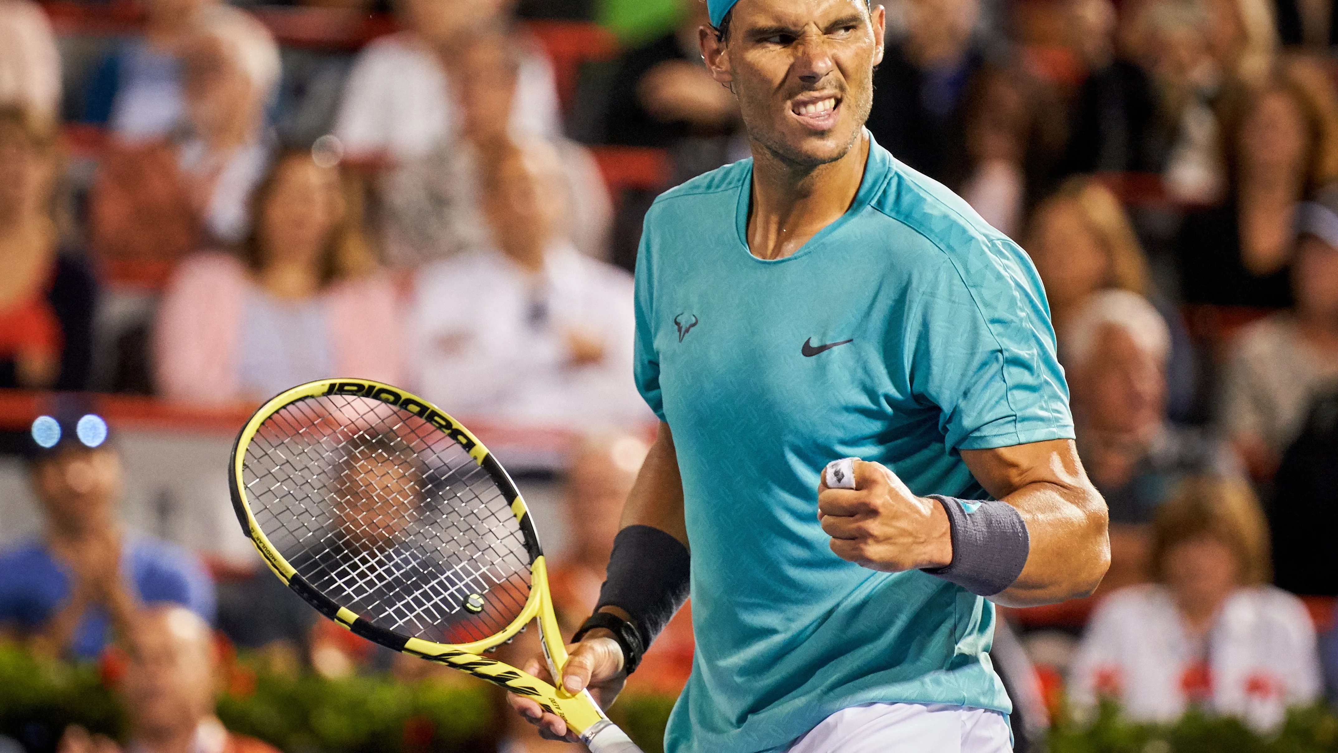 Nadal vence a Fognini en tres sets