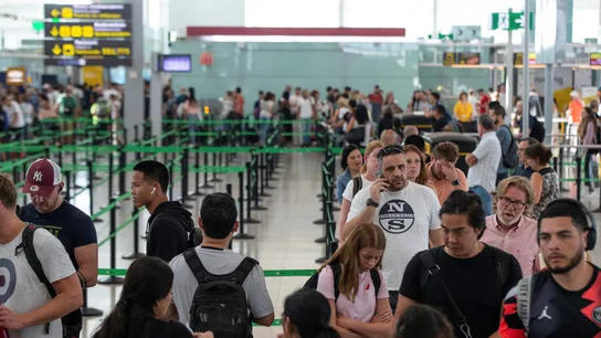 El aeropuerto de Barcelona El aeropuerto de Barcelona