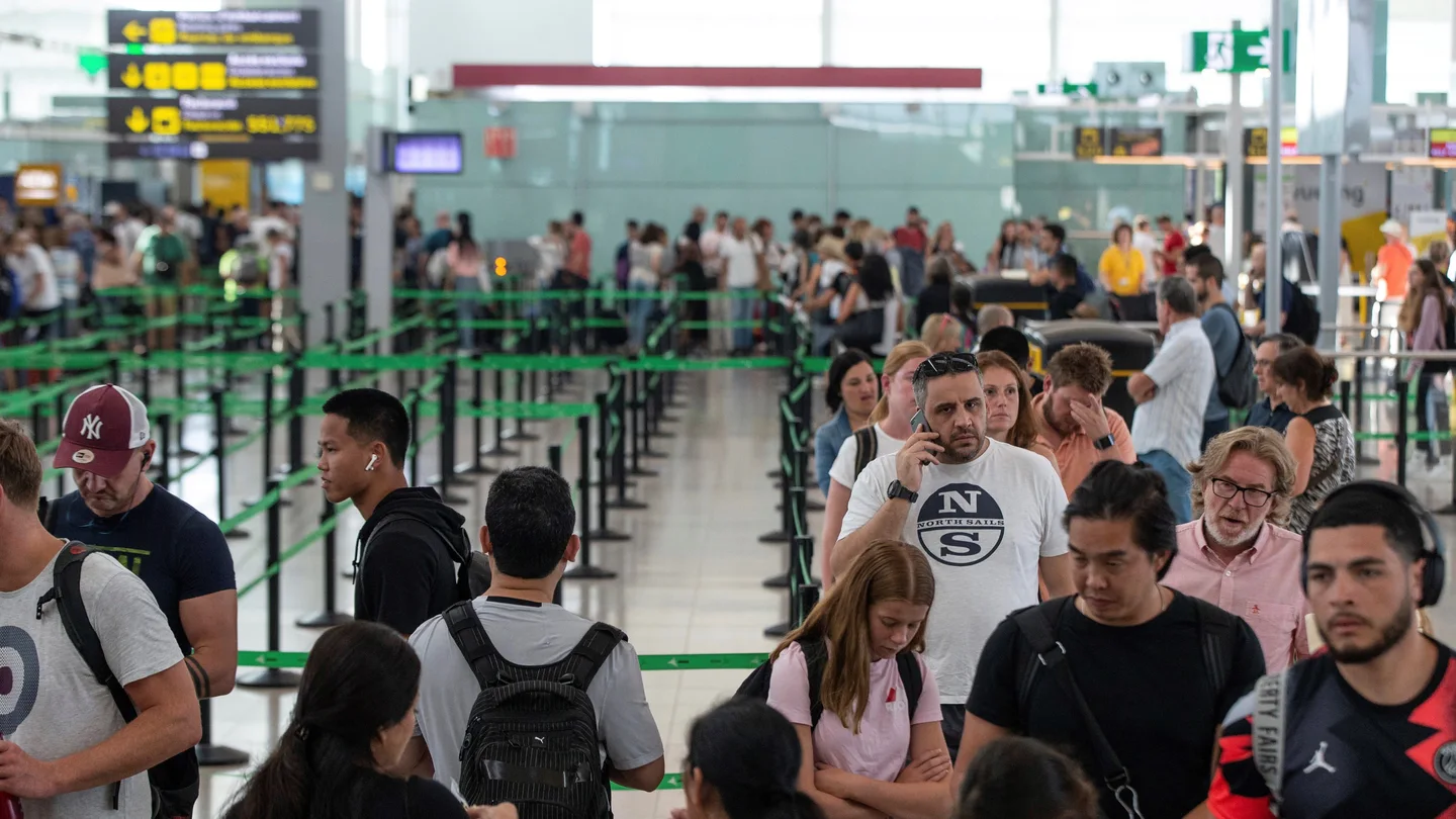 El aeropuerto de Barcelona El aeropuerto de Barcelona