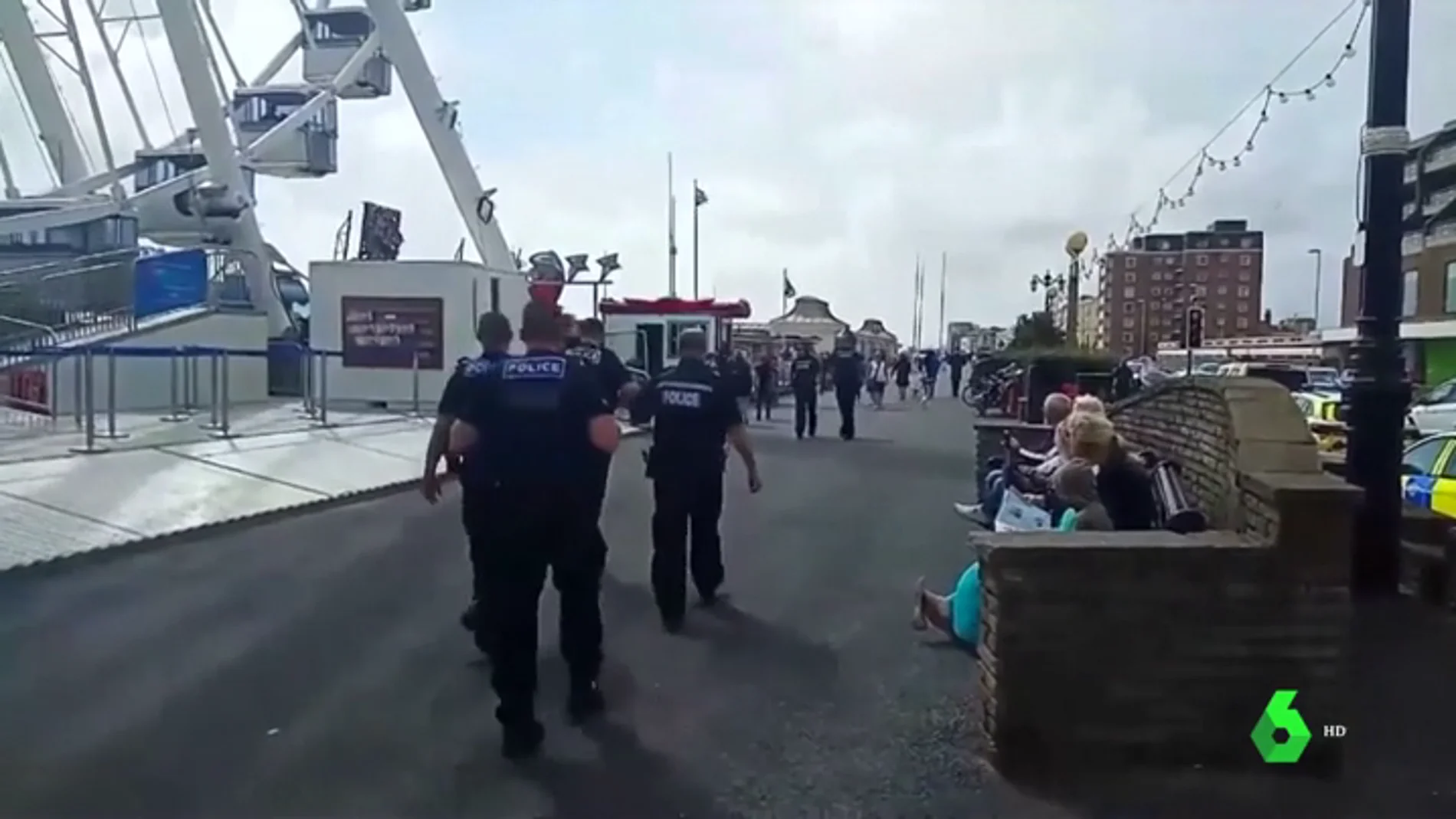 Un incidente químico obliga a cerrar el paseo marítimo de Worthing, en Reino Unido 