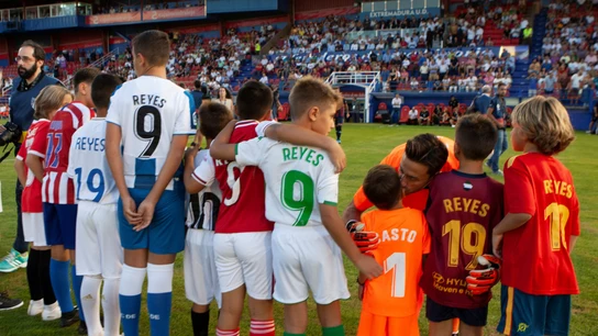 Momento del partido de homenaje a José Antonio Reyes Momento del partido de homenaje a José Antonio Reyes