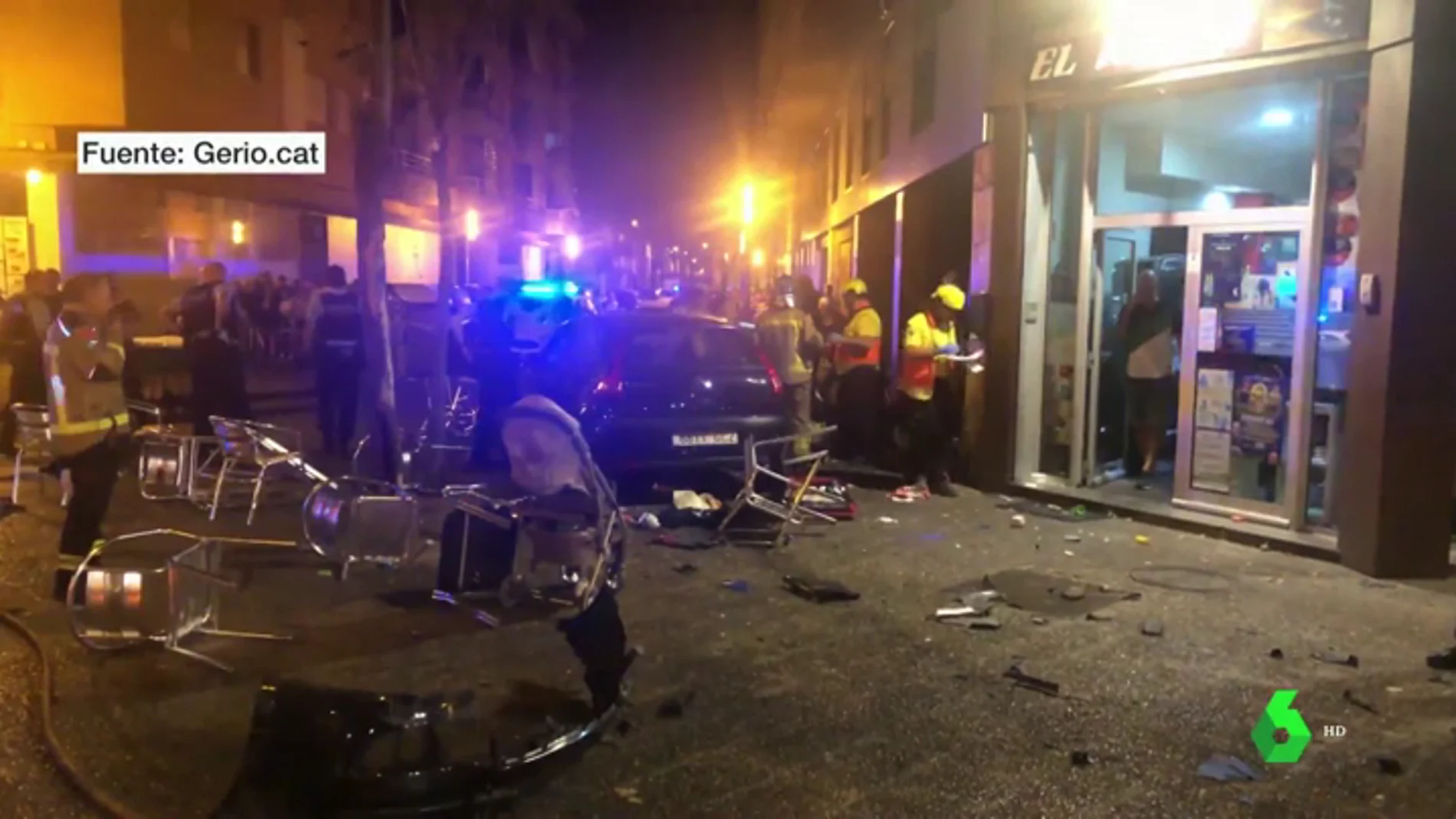 Una niña de cinco años en estado grave y otros nueve heridos tras un atropello múltiple en Girona