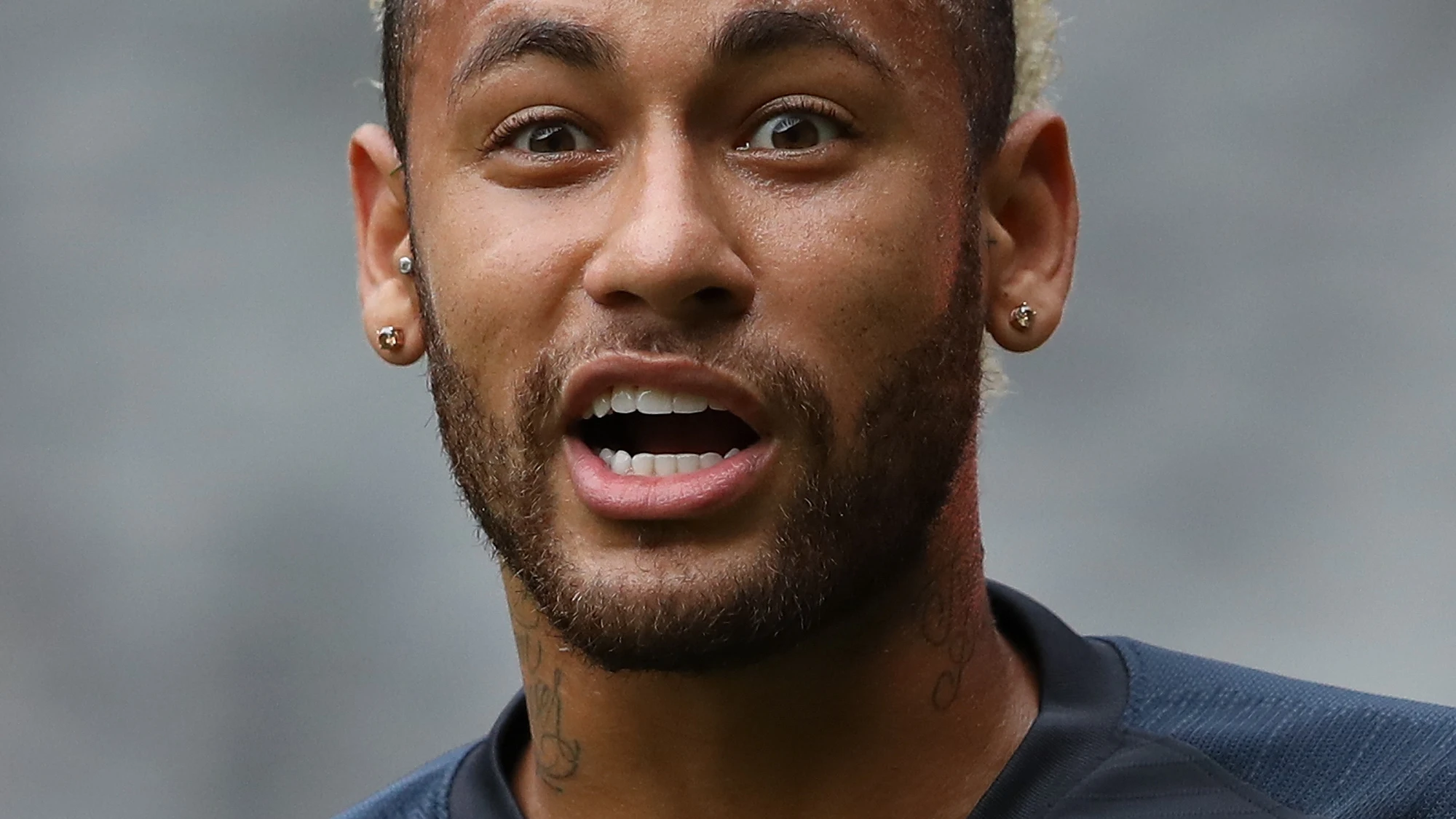 Neymar, con el PSG