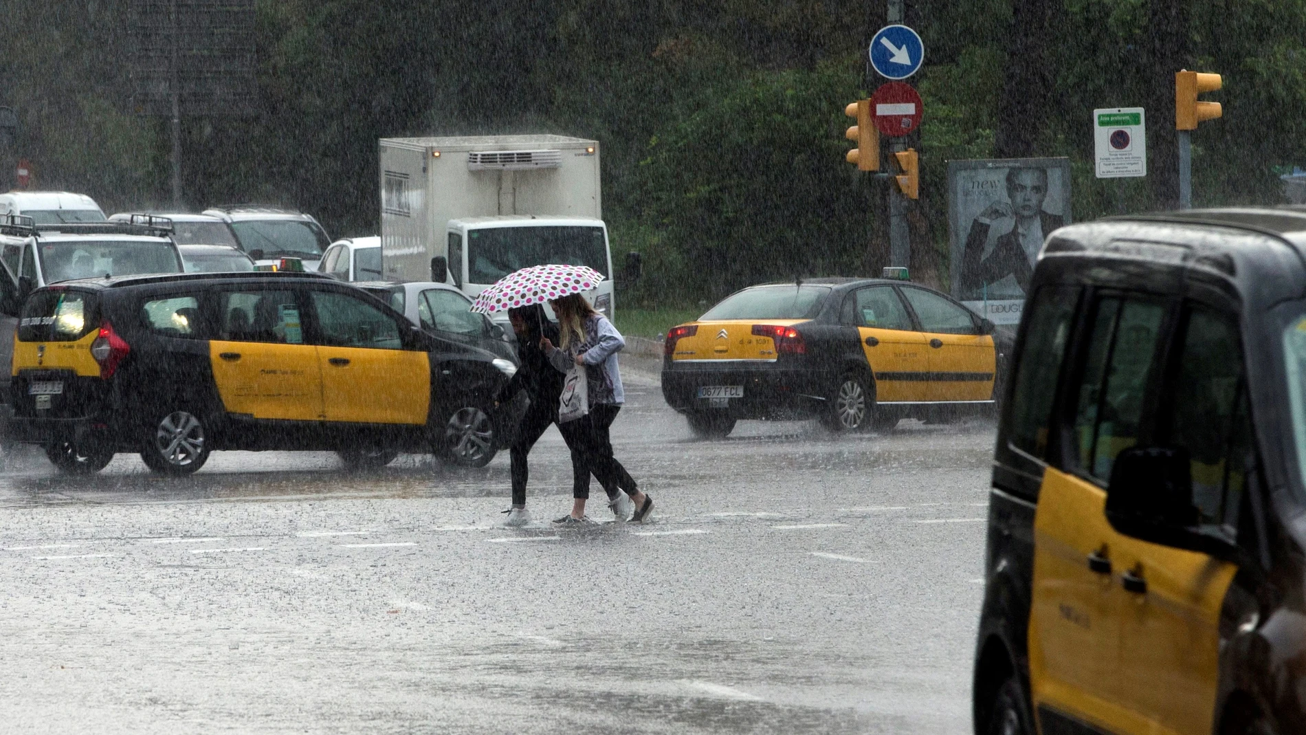 Lluvias en Cataluña