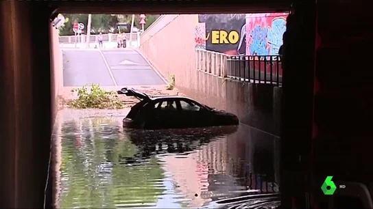 Graves destrozos que dejan las inundaciones en Cataluña Graves destrozos que dejan las inundaciones en Cataluña