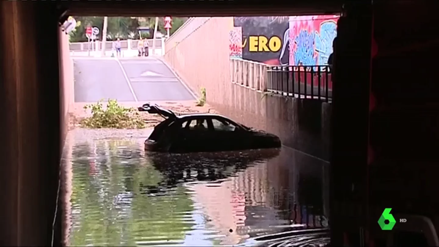 Graves destrozos que dejan las inundaciones en Cataluña Graves destrozos que dejan las inundaciones en Cataluña
