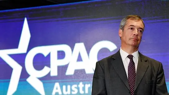 Nigel Farage, líder del Partido del Brexit Nigel Farage, líder del Partido del Brexit
