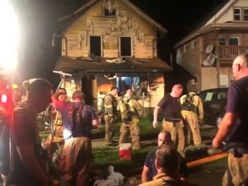 Mueren cinco niños por el incendio de una guardería en Pensilvania Mueren cinco niños por el incendio de una guardería en Pensilvania