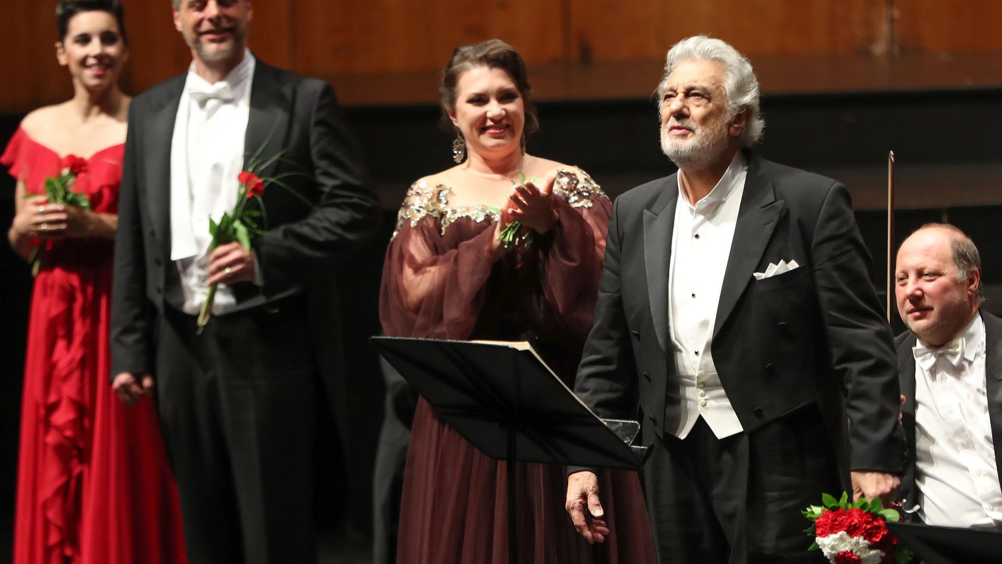 El tenor Plácido Domingo, en una actuación en Salzburgo