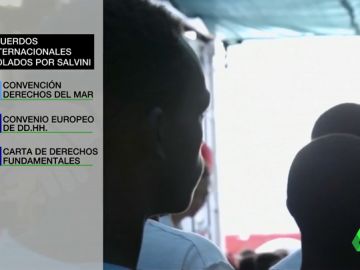 Estos son los tratados internacionales que viola Salvini al rechazar la acogida de migrantes rescatados Estos son los tratados internacionales que viola Salvini al rechazar la acogida de migrantes rescatados