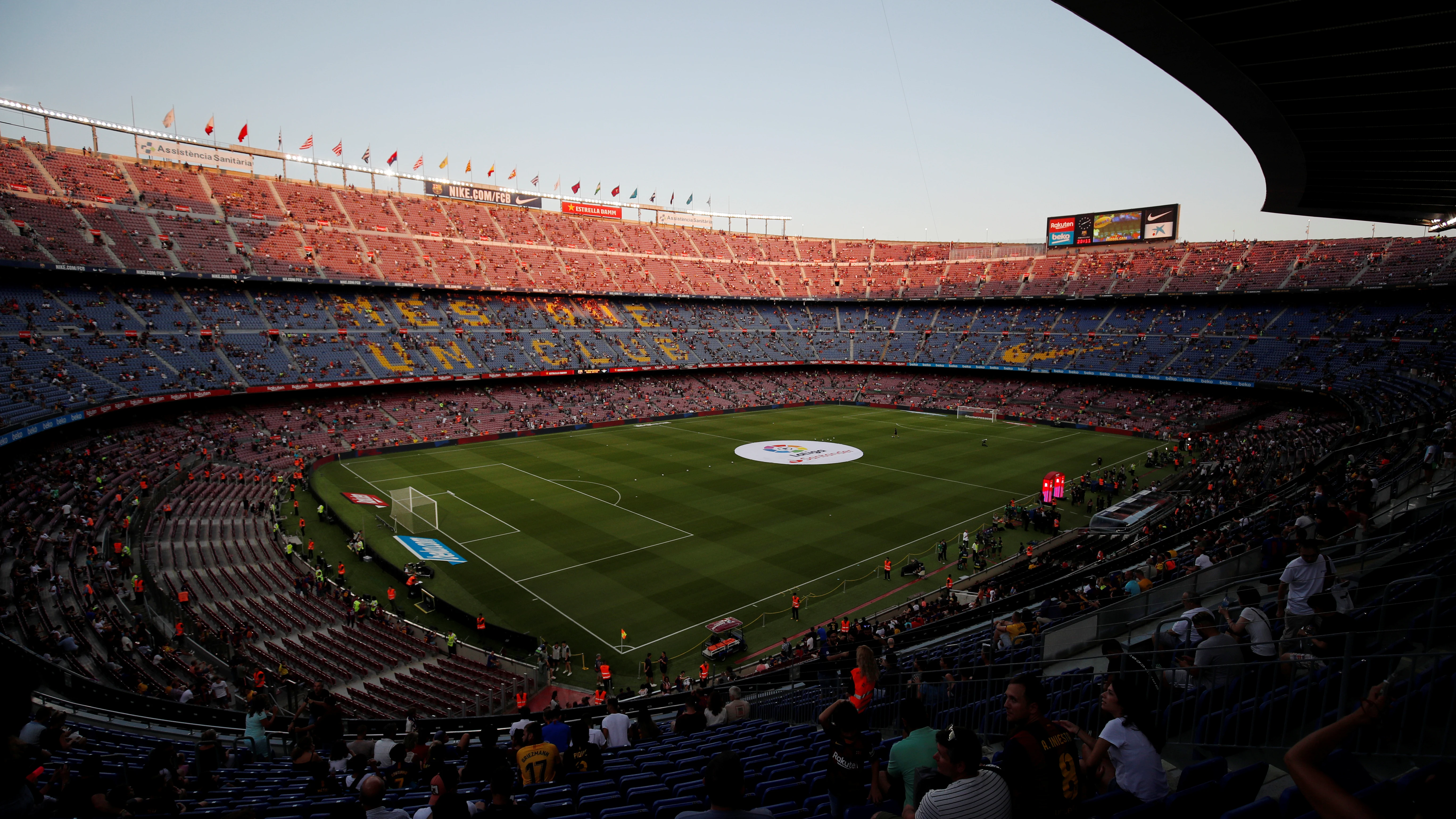 El Camp Nou, estadio del FC Barcelona