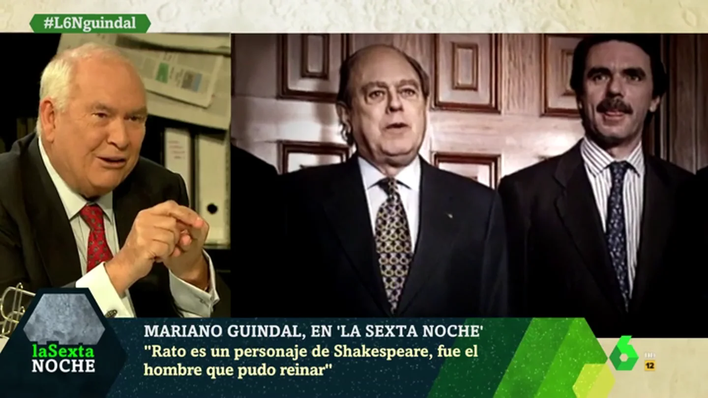 Mariano Guindal: "Quien más cedió en Cataluña fue Aznar, les dio la Policía y la televisión autonómicas y el control de la educación" Mariano Guindal: "Quien más cedió en Cataluña fue Aznar, les dio la Policía y la televisión autonómicas y el control de la educación"