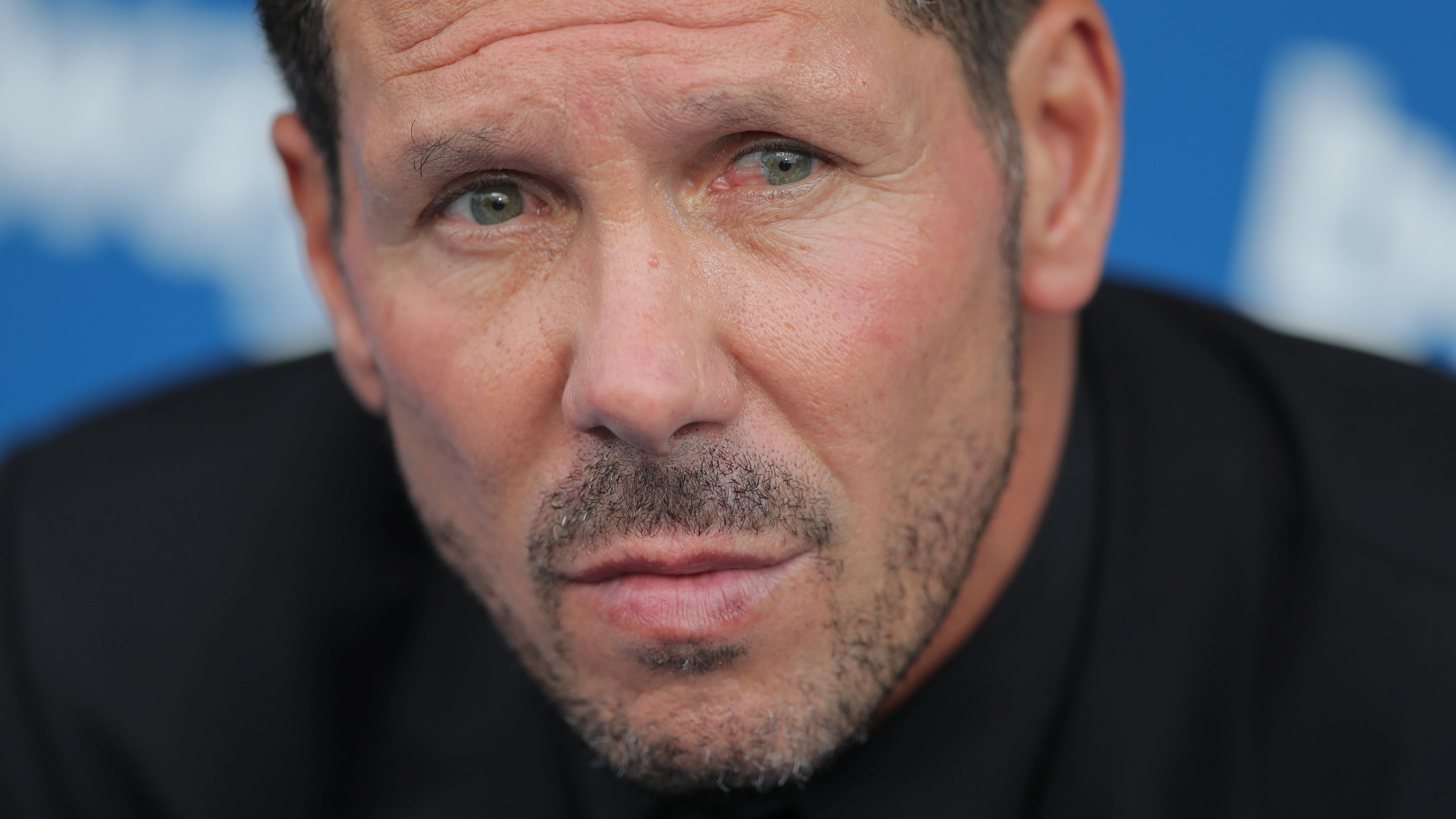 Simeone, durante el partido contra el Leganés